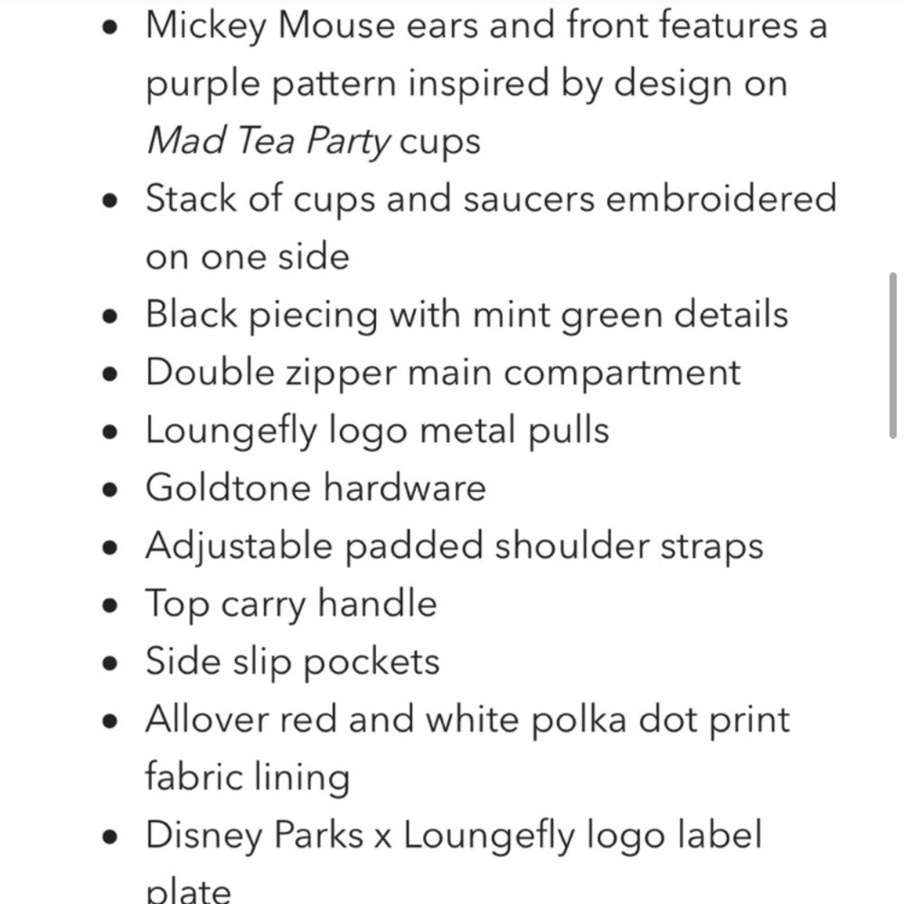 Mickey Mouse Main Attraction Loungefly - Picture 6 of 8